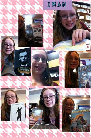 shelfie pic collage  